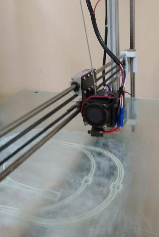 У роботі 3-D-принтер